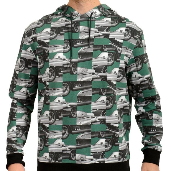 Scuderia Ferrari Men's Multi-Color Hooded Sweatshirt Hoodie Sweater